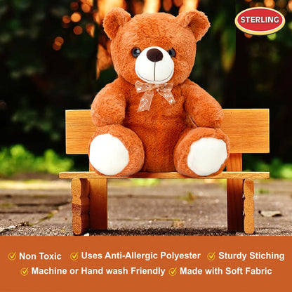 Soft Toy | Teddy Bear 30cm | Boys and Girls | (Brown)